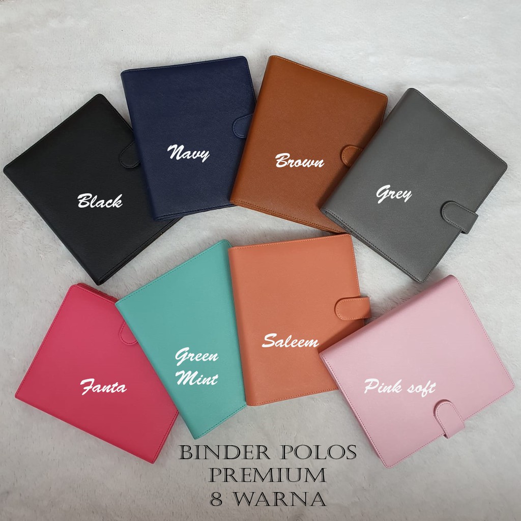 

BINDER POLOS PREMIUM 8 WARNA PILIHAN A5 DAN B5