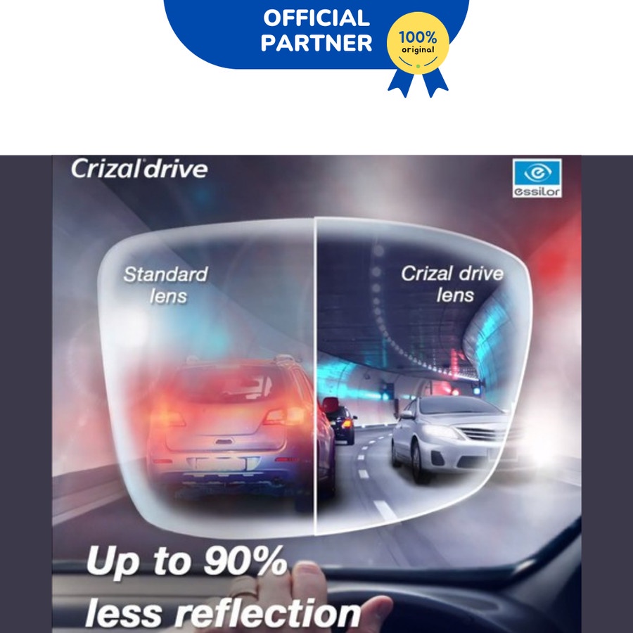zonakacamata - Lensa Essilor Crizal Drive 1.5