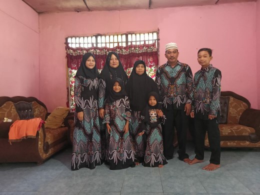 Maura Couple Copel Keluarga  - Sania Ruffle Batik Couple Ori Ndoro Jowi Dnt Garansi Termurah