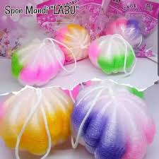 Bath Sponge Labu/ Spons Mandi Labu/ Spon 35 Gram