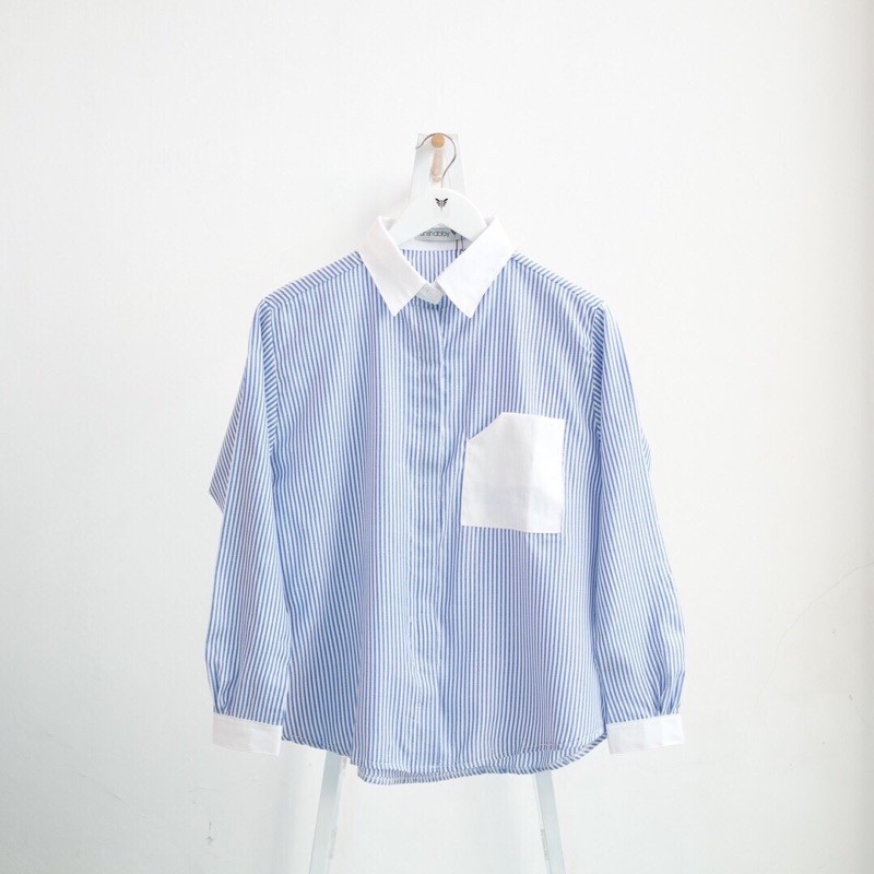 

PATTERNSHIRT BLUE WHITE