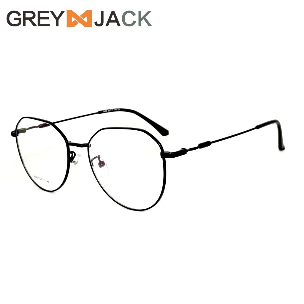 

Grey Jack Frame Kacamata Metal Fashion Pria & Wanita dengan Lensa Normal 9465