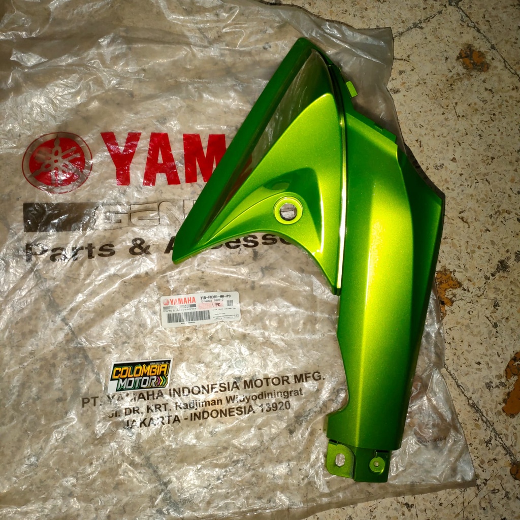 Sambungan cover body jupiter z 2010 Cover side jupiter z 2010 31b-f8385-00-p3 31b-f8395-00-p3