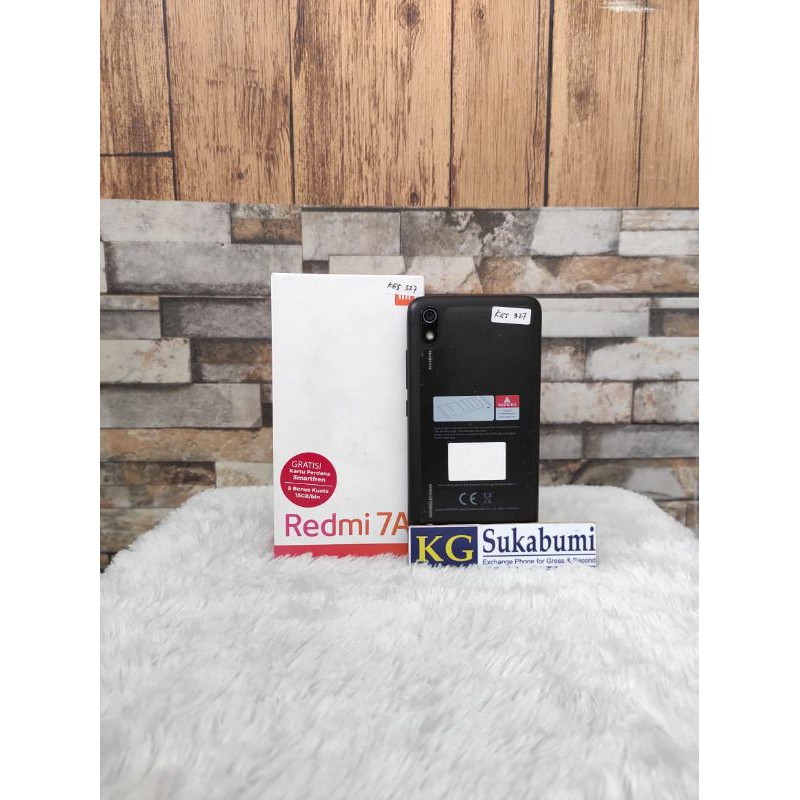 Handphone second Xaiomi Redmi 7a 2/16 / hp seken redmi 7a fullset no minus