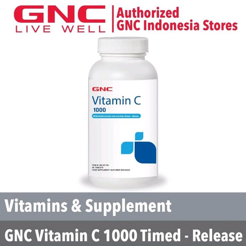 GNC Vitamin C 1000 with Citrus Bioflavonoids (90)