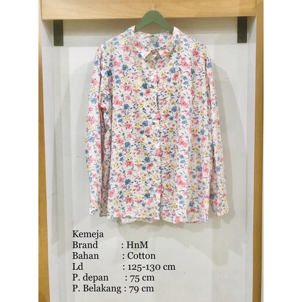 KEMEJA FLORAL HM
