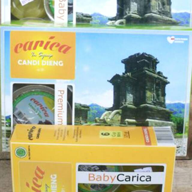 CARICA CANDI DIENG Cup Besar 250gr isi 6