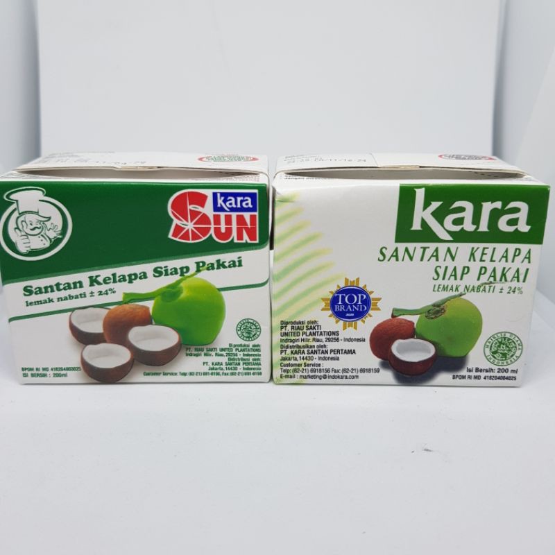 

SANTAN INSTAN KARA, SUN KARA 200ML