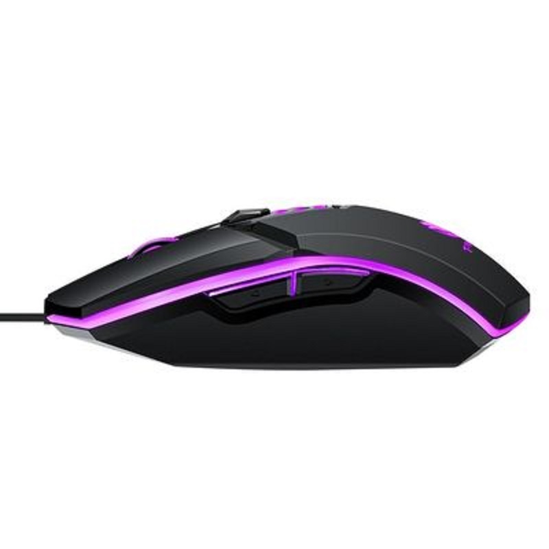 Mouse Kabel Thunder Wolf G510 Gaming Mouse Colorful Breathing Light Glowing Kompetisi Elektrik Wired Ergonomics Mouse Gaming Komputer