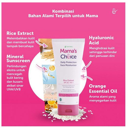 MAMA'S CHOICE Daily Face Moisturizer 30ml