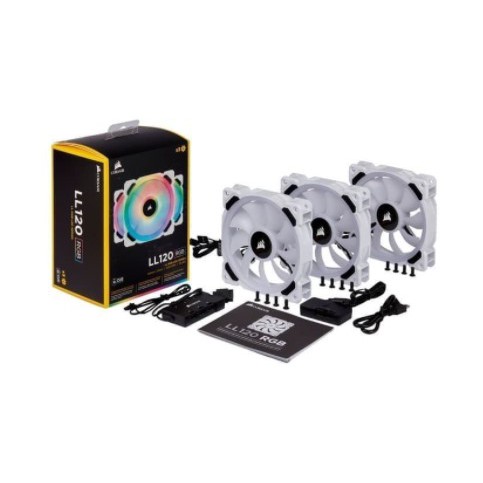 Fan Casing Corsair LL 120 RGB CO-9050072-MW 3 Fan Pack - Fan Corsair