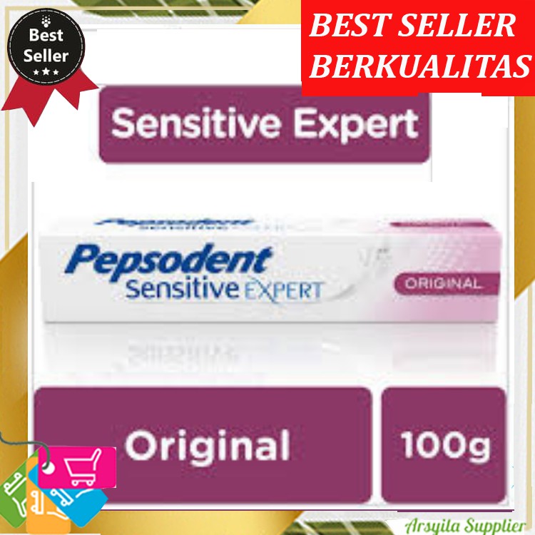 PEPSODENT SENSITIVE EXPERT ORIGINAL 100GR PINK ODOL PASTA GIGI 100 g