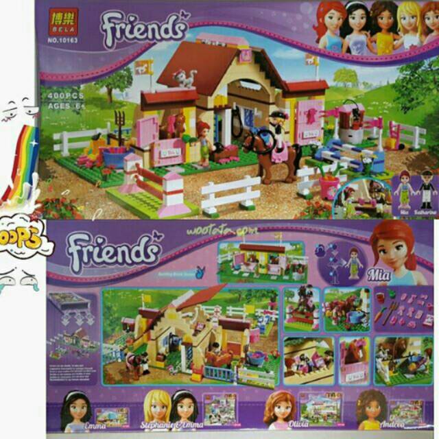 Mainan blocks bela friends 10163