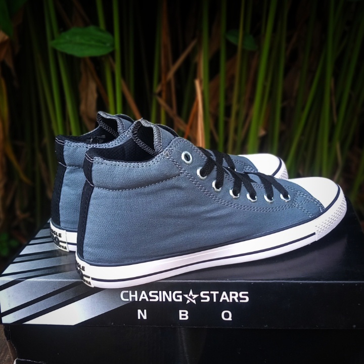 (Cod) Sepatu NBQ STRUGLLE sneakers semi bot terbaru
