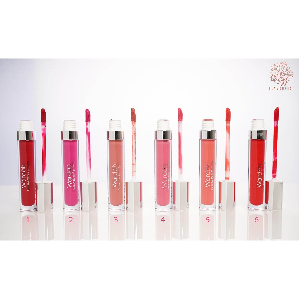❤️Glamouroseshop❤️ Wardah Exclusive Matte Lip Cream 4 gr
