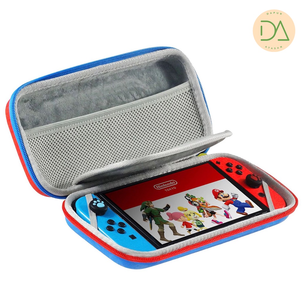 Nintendo Switch Case Airfoam Red/Blue/Mario