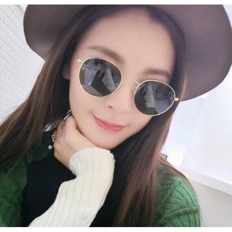 Kacamata Unisex Fashion Untuk Wanita Dan Pria Gaya Santai  GF15 Anti UV Gradasi Warna Korean Style Glassess ACC