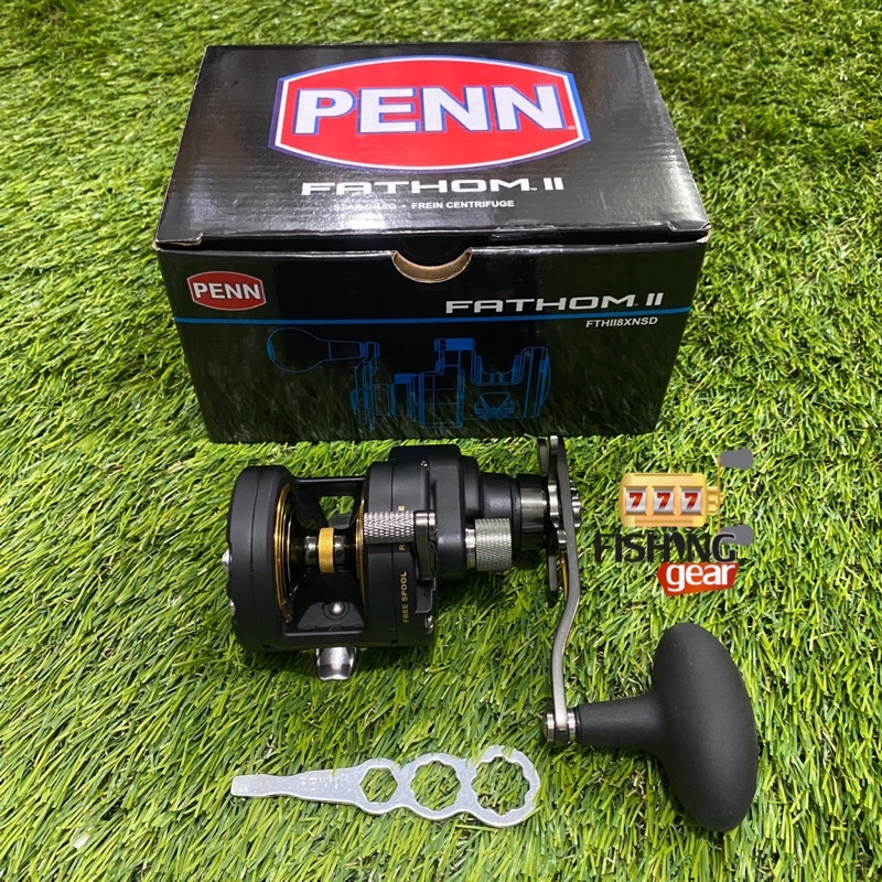 PENN FATHOM II FTHII8XNSD OVERHEAD REEL TERKECIL HANDLE KANAN