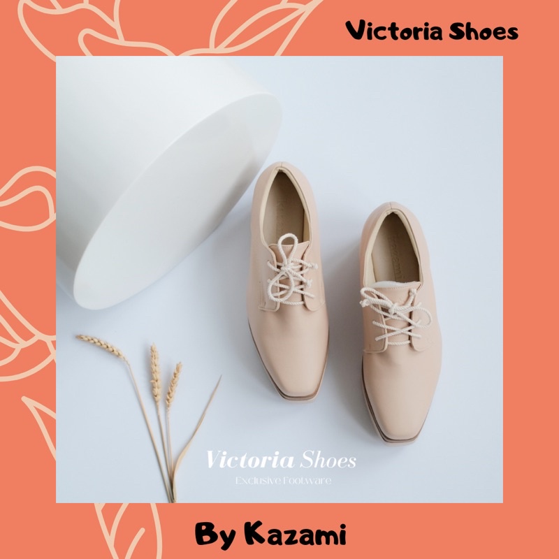 [PRE-ORDER] Victoria Shoes by Kazami Store / Daily Shoes / Sepatu Heels / Sepatu Daily