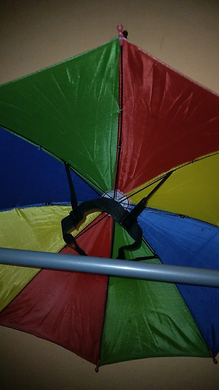 Ikiloshop Topi Payung Headband Umbrella Hat Topi Mancing Golf Unik Outdoor