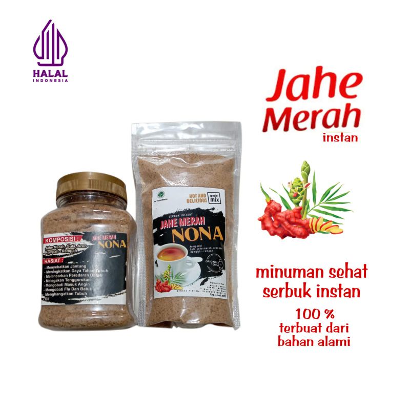 

Jahe Merah Instan Nona