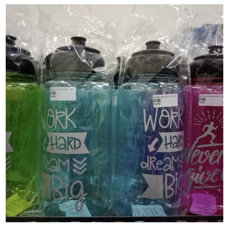 BOTOL KATA SPORT 1200ML / 1.2 LITER- Botol air minum ready