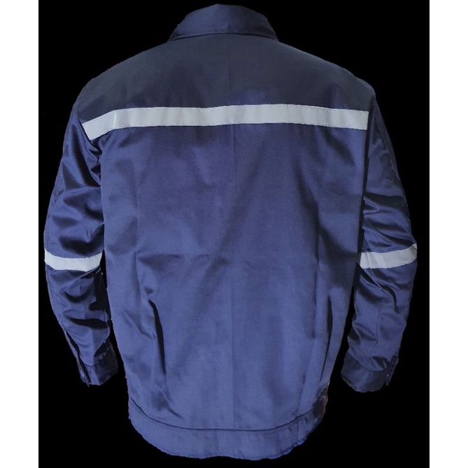 Wearpack Safety Atasan /Dongker polos/Kemeja Safety/Baju Kerja Lapangan/APD K3