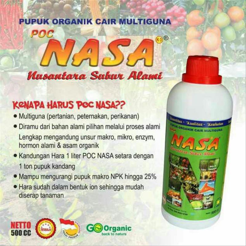 pupuk organik nasa cair
