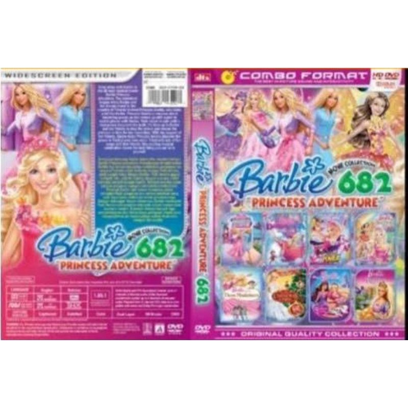 Dvd Barbie 682 Princess Adventure