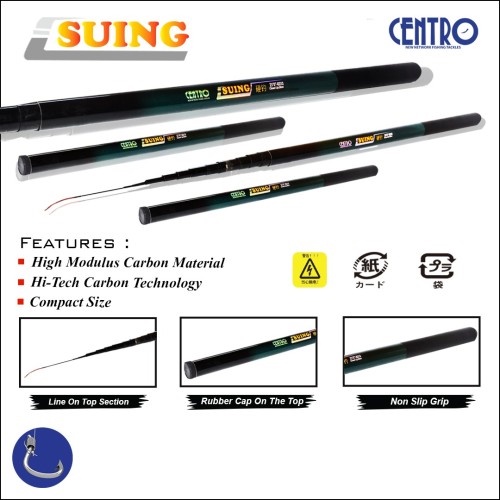 Joran Tegek Centro Siung 270 300 Bagus Lentur Fiber Kuat