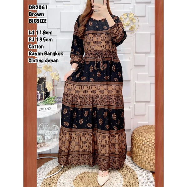 DR2061 Dress Jumbo BKK Dior   
130.000