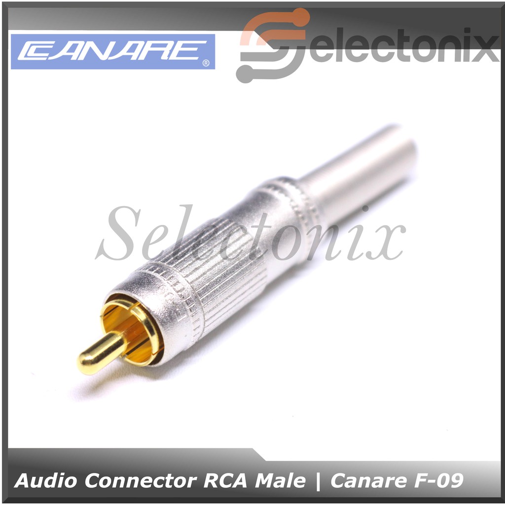 Jack Audio RCA Connector | Canare [F-09]