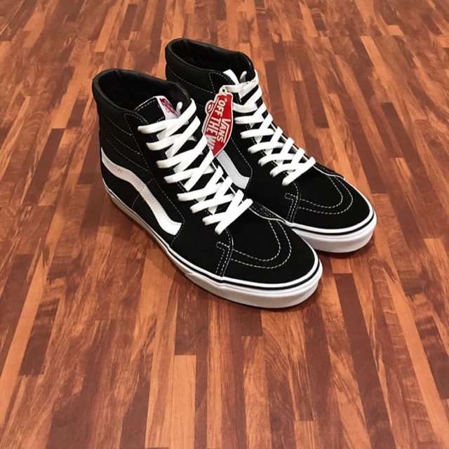 Vans Sk8 Hi Black White