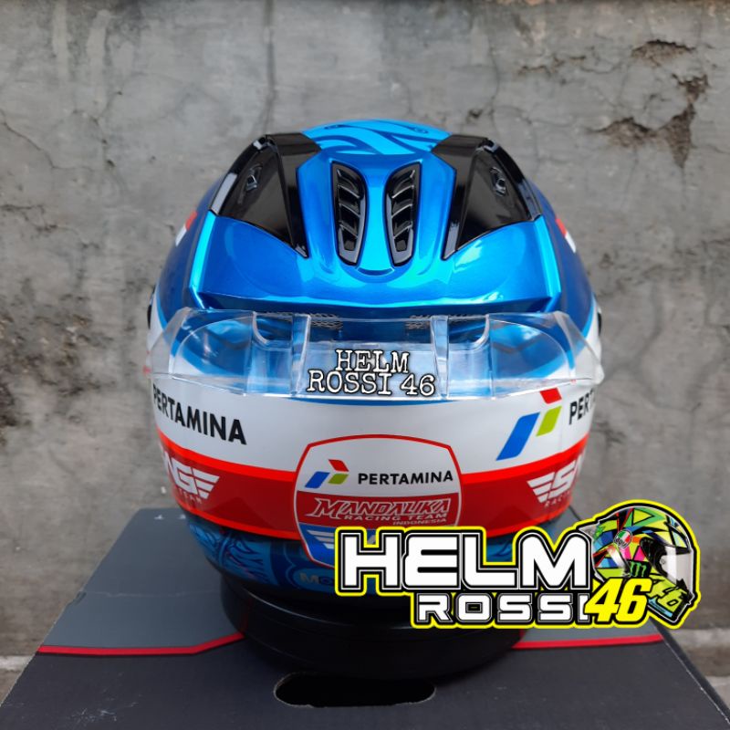 Spoiler Helm NHK R6 3D R 6 Hitam Bening Winglet Model GPR Pista Sudah Termasuk 3m Double Tape