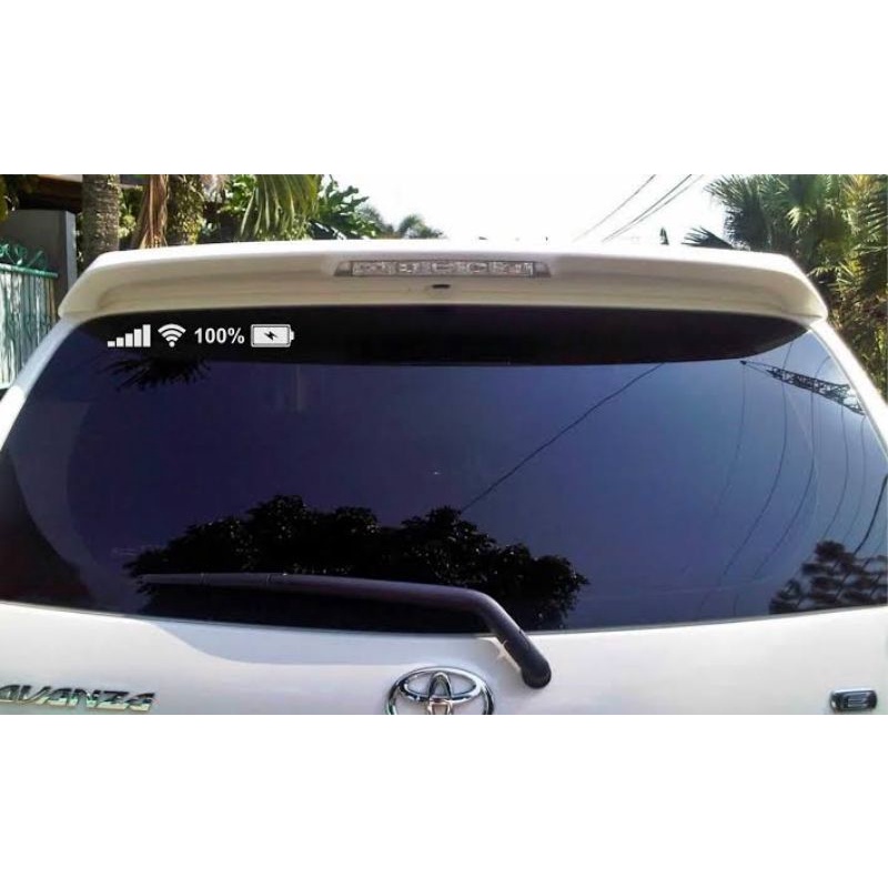 Sticker sinyal wifi untuk mobil
