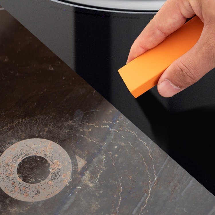 Sikat Pembersih Cermin / Ubin Portable Bahan Karet Anti Karat / Gores Untuk Dapur / Kamar Mandi
