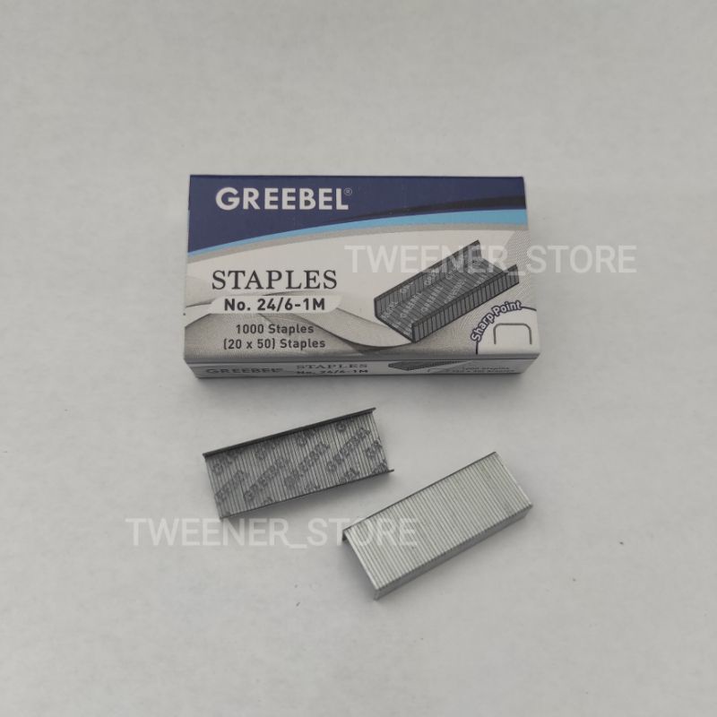 

Greebel Isi Staples 24/6 -1M