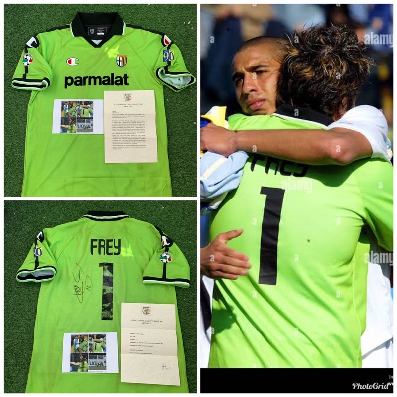 Jersey Parma GK 2003-04 Matchworn & Coa