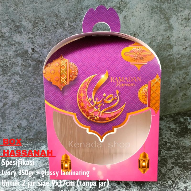 

Box Kue Murah Edisi Lebaran Hassanah Harga 5 pcs