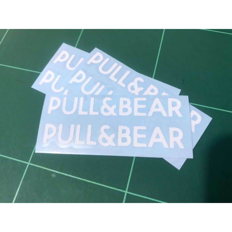 

Pull & Bear cutting Stiker / sticker
