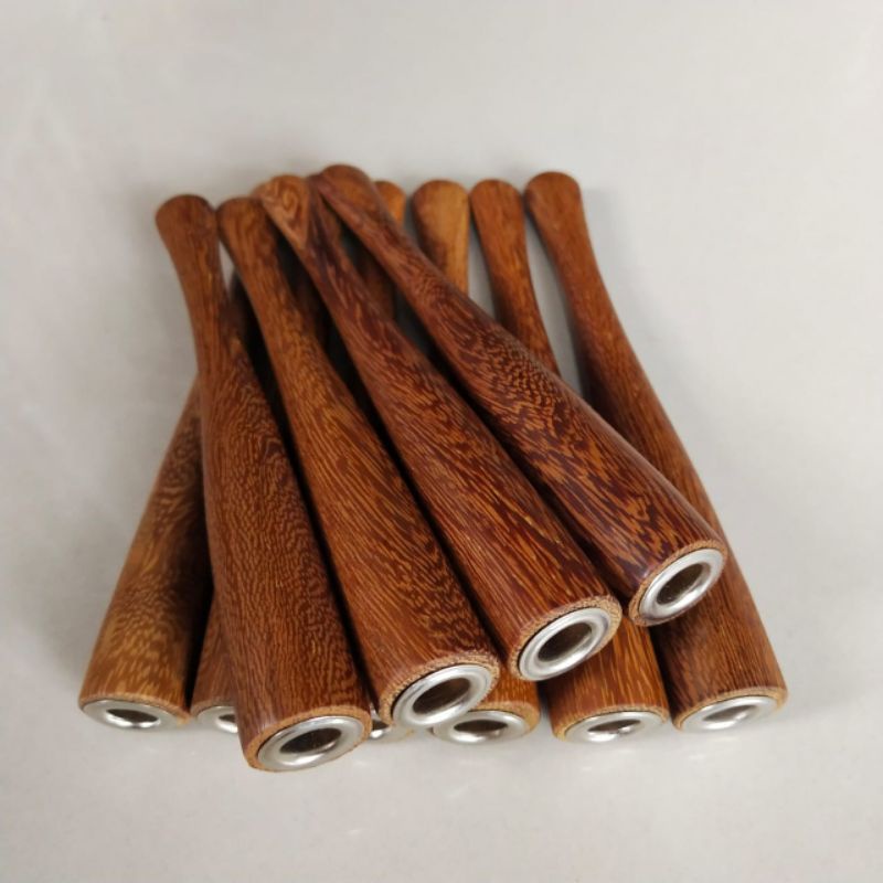 Once Pipa Rokok Kayu Galih Kelor Emas premium