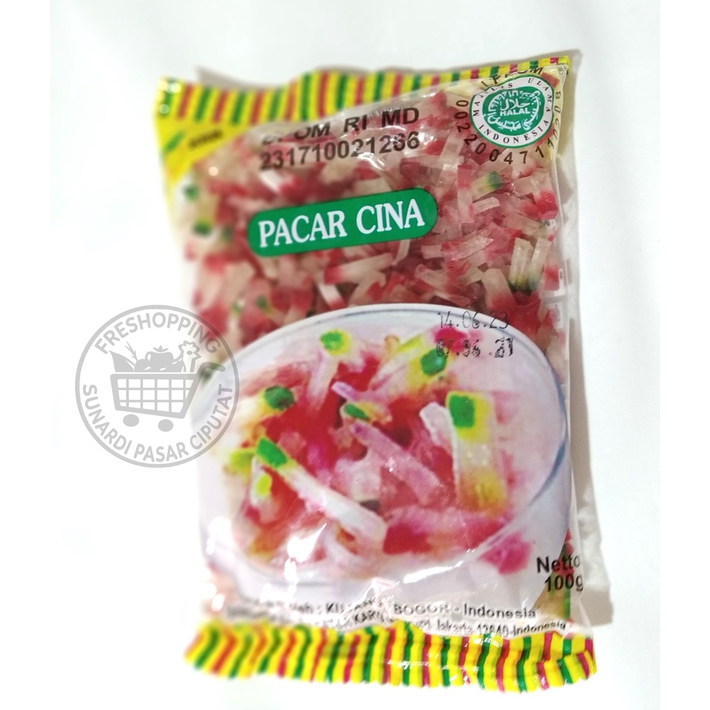 Pacar Cina cap jeruk 100gr