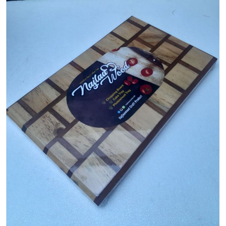 Talenan Talanan Kue Jajanan Motif Bata Photography Potoprops