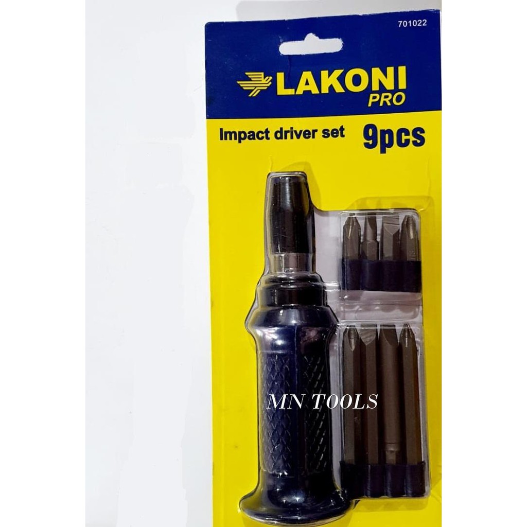 LAKONI PRO 701022 Obeng Ketok Set 5 pcs / Impact Driver