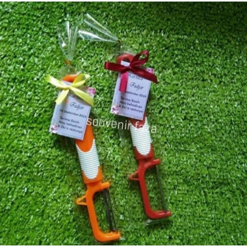 

Souveni Kupas buah besar kemas plastik