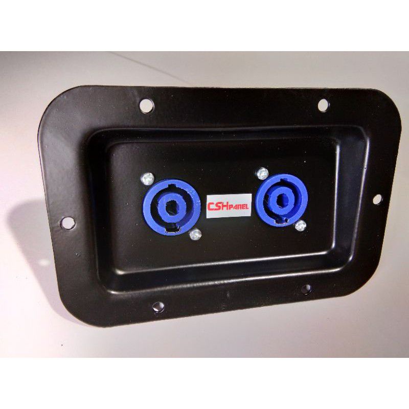 Plat Spicon Besi Datar + Perlengkapan Spicon