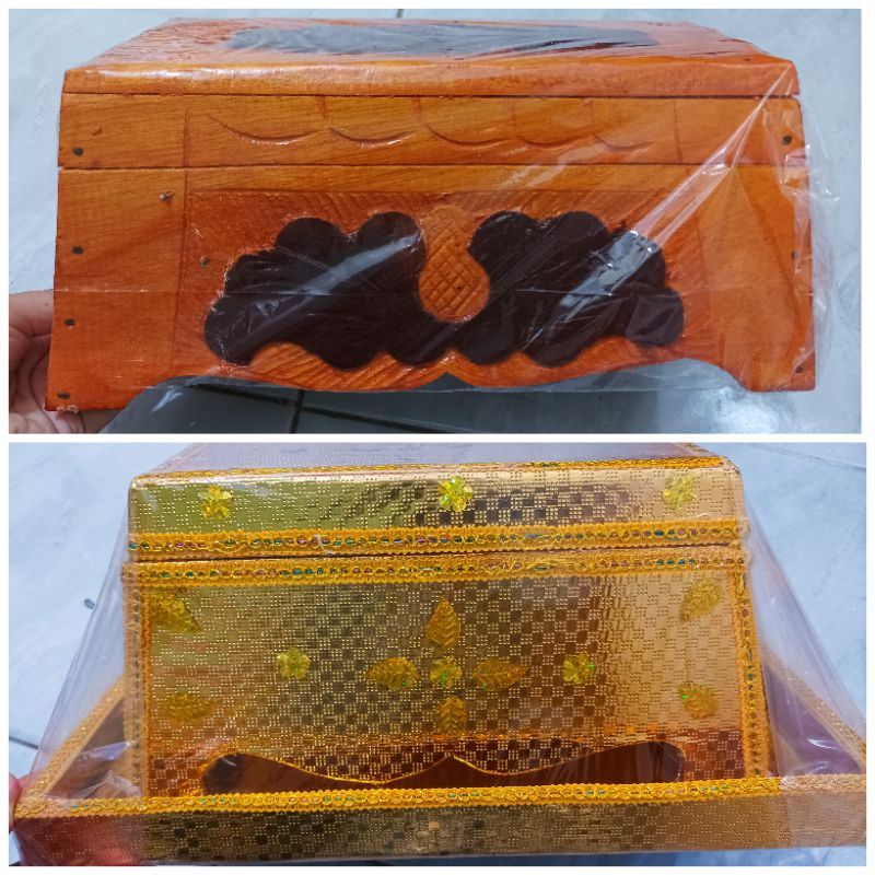 TEPAK SIRIH ANAK KAYU UKIR