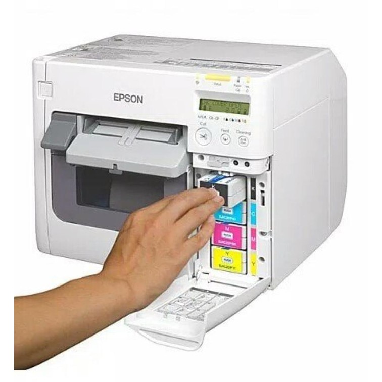 Printer Epson Inkjet Label Barcode Color TM-C3510 / TMC3510 ColorWorks