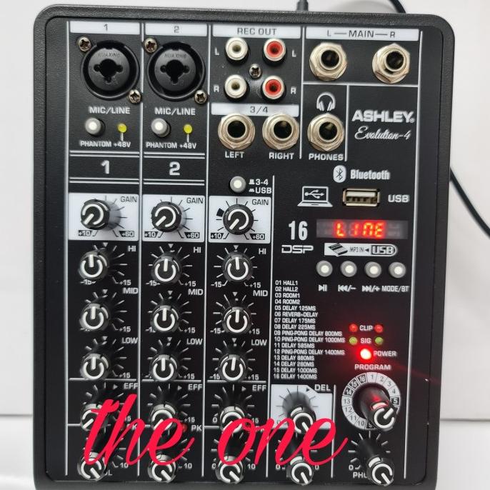 mixer audio ashley evolution 4 / evolution4