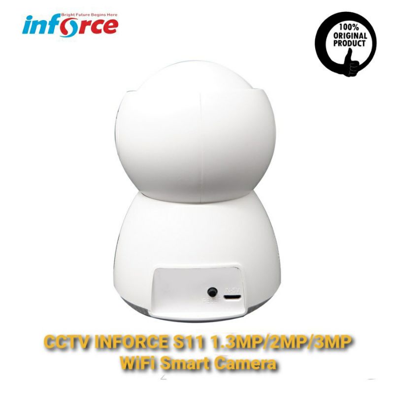 CAMERA CCTV INFORCE S11 3MP WiFi Smart Camera - CAMERA CCTV INFORCE WIFI 1.3MP 2MP 3MP